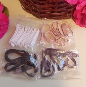 🆓 With $25 Dollar Purchase! Bra strap bundle (4) pairs